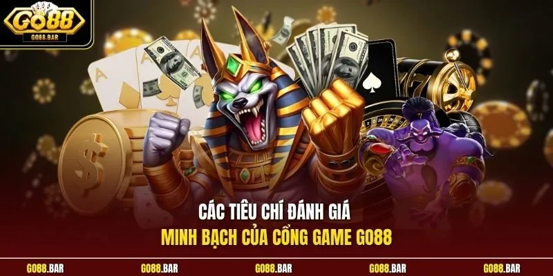Các tiêu chí đánh giá minh bạch của cổng game GO88