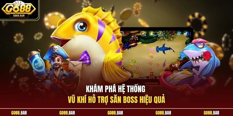 Khám phá hệ thống vũ khí hỗ trợ săn boss hiệu quả