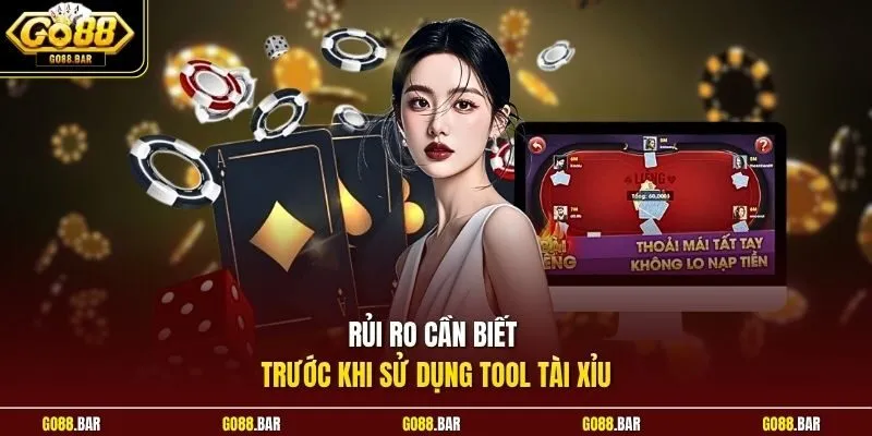 Rủi ro cần biết trước khi sử dụng tool Tài Xỉu